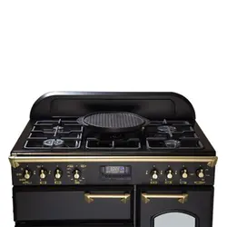 اجاق گاز تاکنوگاز مدل ROMANO 5B-BB Gold دستگیره طلایی