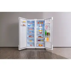 یخچال و فریزر دوقلو ۱۷ فوت دیپوینت مدل MAX-D سیلور سفید