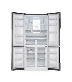 یخچال فریزر ساید بای ساید لئوکو  چهار درب مدل Quadro ( سفید متالیک)