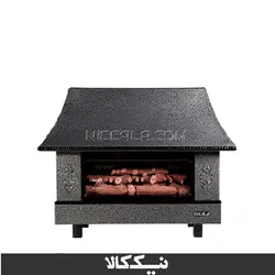 بخاری گازی نیک کالا طرح شومینه مدل سیمین کد MC-26