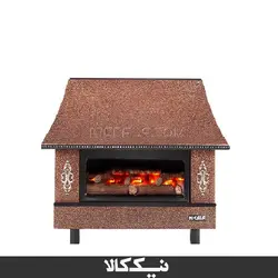 بخاری گازی شومینه ای نیک کالا مدل زرین mc28