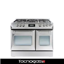 اجاق گاز تاکنوگاز سری هیمالیا مدل DHIL24 پنج شعله استیل