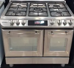 اجاق گاز تاکنوگاز سری هیمالیا مدل DHIL24 پنج شعله استیل