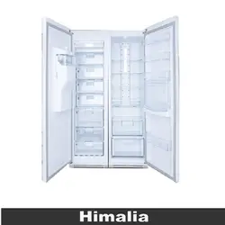 یخچال فریزر دوقلو هیمالیا مدل پاناروما پلاس (استیل)