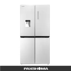 یخچال و فریزر ساید بای ساید چهار درب پاکشوما مدل  RDP 530 S