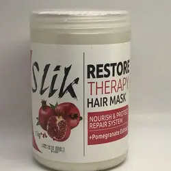 ماسک مو بازسازی کننده سلیک حاوی عصاره انار - SLIK RESTORE THERAPY HAIR MASK