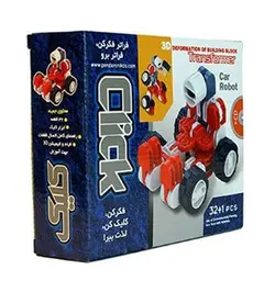 بازی فکری ساختنی مدل ماشین ربات