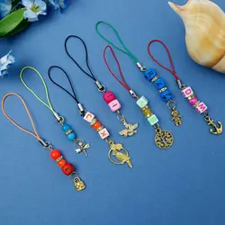 آویز فلش و موبایل مهره ای رنگی