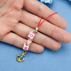 آویز فلش و موبایل مهره ای رنگی