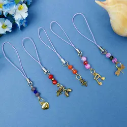 آویز فلش و موبایل مهره ای رنگی