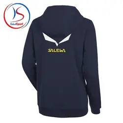 سویشرت تمام زیپ زنانه salewa مدل SOLIDLOGO 2 COTTON HOODY