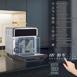 سرخ کن رژیمی 14 لیتر هنریچ مدل HFR 8209