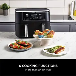 سرخ کن دوقلو بدون روغن نینجا مدلAF400