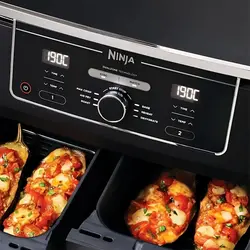 سرخ کن دوقلو بدون روغن نینجا مدلAF400