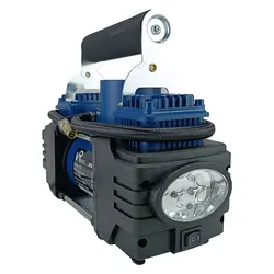 کمپرسور فندکی و برق شهری دو سیلندر با لوازم ویوارکس مدل VR1207-ACT