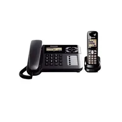 تلفن بی سیم و با سیم پاناسونیک مدل KX-TGF120BX ا Panasonic KX-TGF120BX Corded & Cordless Telephone