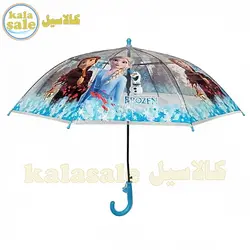 چتر بچگانه شفاف طرح السا و آنا در فروزن