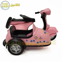 ماکت موتور وسپا فلزی کابین دار