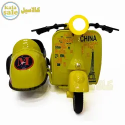 ماکت موتور وسپا فلزی کابین دار