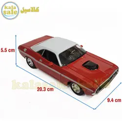 ماکت فلزی دوج چلنجر Dodge Challenger R/T Coupe 1970