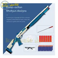 تفنگ بازی تیر ابری شاتگان پوکه پران مدل UDL XM1014