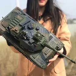 تانک کنترلی حرفه ای با قابلیت شلیک تیر Tank Wars King Leopard 2 789-4