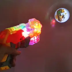 تفنگ بازی مدل چرخ دنده ای موزیکال پروجکشندار Gear Gun Star War