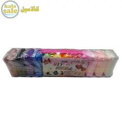 خمیر بازی سبک کلی بزرگ 12 رنگ Clay Bar