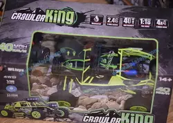 ماشین بازی کنترلی دبلیو ال تویز مدل WLTOYS Crawler King کد 18428