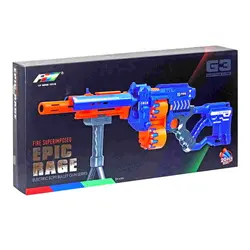 تفنگ بازی مدل رگباری Epic Rage G3