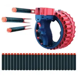 تفنگ شارژی رگباری با تیر ابری مدل  Growler Soft Bullet Gun H01