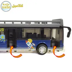 ماکت فلزی اتوبوس دو طبقه با سقف باز City/Space-Bus