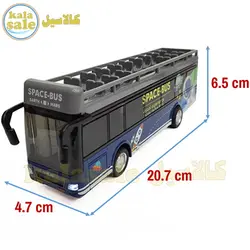 ماکت فلزی اتوبوس دو طبقه با سقف باز City/Space-Bus