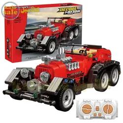 لگو ساختنی کنترلی دکول مدل ماشین کلاسیک  Decool Motor 3907