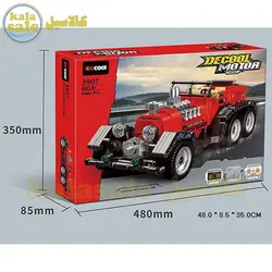 لگو ساختنی کنترلی دکول مدل ماشین کلاسیک  Decool Motor 3907
