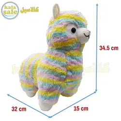 عروسک لاما آبرنگی Llama Doll