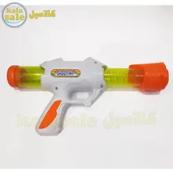 تفنگ بازی دو عددی بادی با تیر توپی اسفنجی