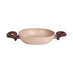 تابه بیو گرانیت مدل WOOD STONE سایز 20
