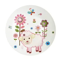 ست ظرف غذای نوزاد 3 پارچه مدل SEVIMLI KOYUN