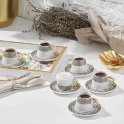 سرویس قهوه خوری 12 پارچه مدل GLOBE