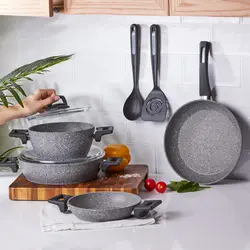 سرویس قابلمه بیو گرانیت 8 پارچه مدل STELLA