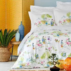 سرویس کاور لحاف دونفره 4 تکه مدل HINATA