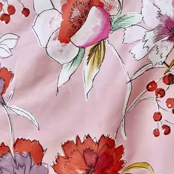 سرویس کاور لحاف دونفره 4 تکه مدل ELIA PEMBE سایز KING