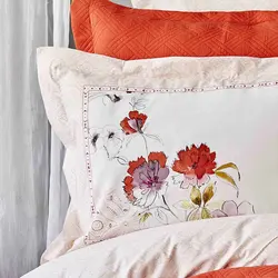 سرویس کاور لحاف دونفره 4 تکه مدل ELIA PEMBE سایز KING