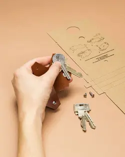 جاکلیدی چرم ماژولار ماتیسا