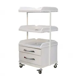 ترالی مطب زیبایی دو کشو