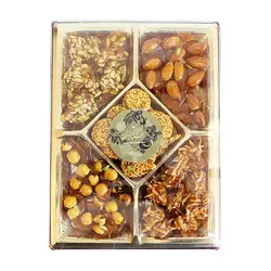 سوهان عسلی 5مغز کاشانی