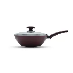 تابه وک 20 با درب شیشه ای