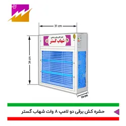 خرید حشره کش برقی و جذبی شهاب گستر مدل FUV2*8WM با بهترین قیمت و ضمانتخرید حشره کش برقی و جذبی شهاب گستر مدل FUV2*8WM با بهترین قیمت و ضمانت