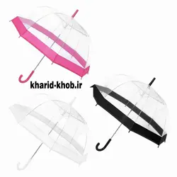 چتر شفاف روبان دار TOP